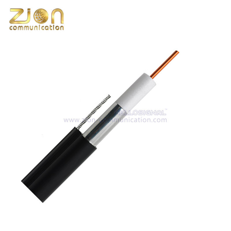 Trunk Cable QR 540M 9AWG CCA Inner Conductor coaxial cable For Use in Longer CATV Run Lengths