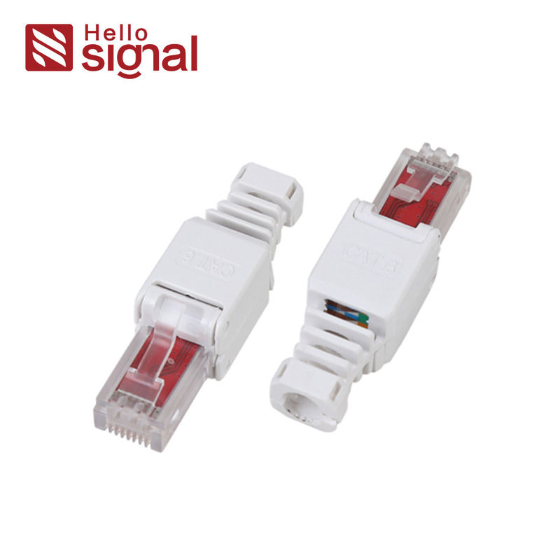 RJ45 UTP CAT6 Toolless Plug unshielded toolless plug without fixed ring ZC-688Y-C6