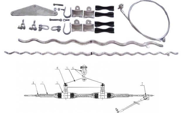 Double Suspension for OPGW1