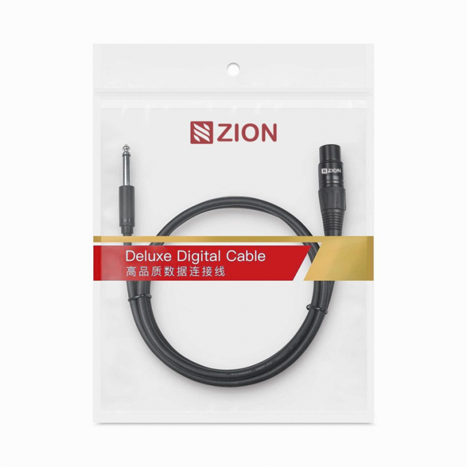 C109-6.5mm Mono to XLR Female Audio XLR Cable packing
