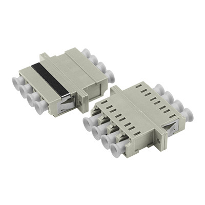 LC MM QUAD Welding Symmetry-type Adapter With Flange