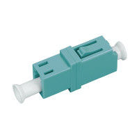 LC OM3 SX Fiber Optic Adapter with ≤ 0.2dB Alternating Loss Ceramic or Metal Sleeve and Wide Operating Temperature