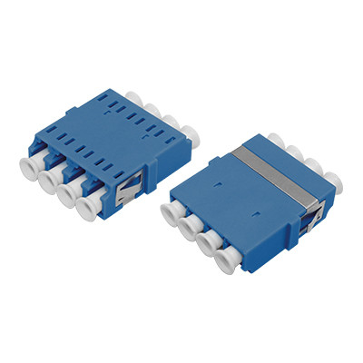 LC UPC QUAD One-piece Adapter Without Flange