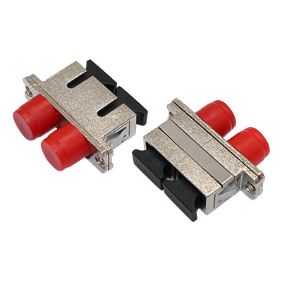 SC-FC DX Hybrid Fiber Optic Adapter/Coupler