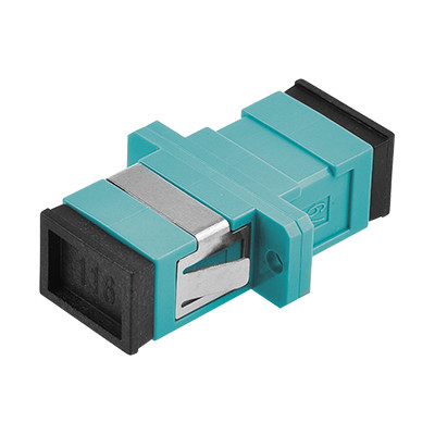 SC OM3 SX Welding Adapter With Flange Fiber Optic Adapter/Coupler