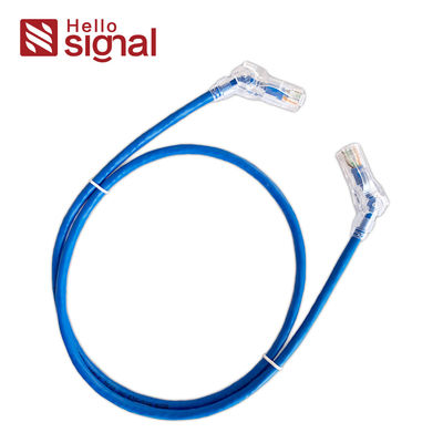 CAT6 Patch Cable with 360 Degree Stereo Rotation Stranded Bare Copper Conductor and Gold-Plated Contacts