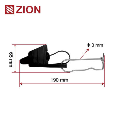 FTTH Combination Flat Cable Drop Clamp ZCSPC-07 - Superior Clamping Solution for FTTH Cables