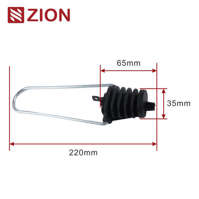 FTTX ADSS High Strength Tension Anchor Clamp ZCPGC-02 - Ideal for Fiber Overhead Wire Cable Suspension