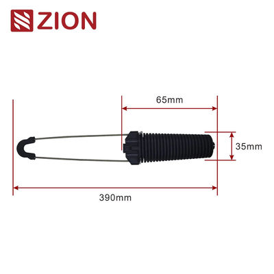 ZCPGC-03 - FTTX ADSS Tension Anchor Clamp with High Strength for Fiber Overhead Cable Suspension