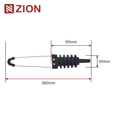 FTTX ADSS Tension Anchor Clamp ZCPGC-04 - High-Strength Solution for Fiber Overhead Wire Cable Suspension