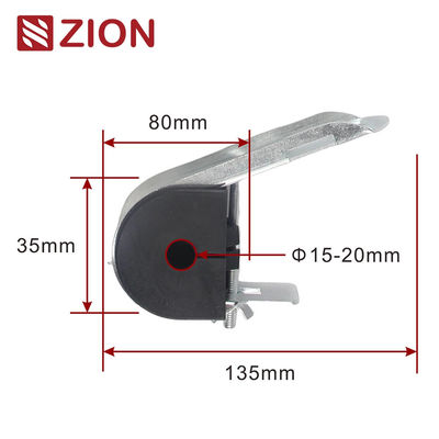 ZCTGC-04 - FTTX ADSS Suspension Clamp with J Hook for ADSS Fiber Optic Round Cable