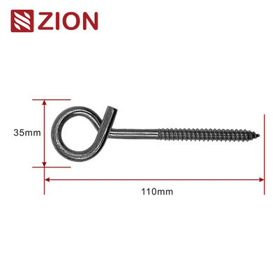 ZCHK-01 FTTH Galvanized Anchor Drive Hook | Carbon Steel Wire House Hook for Fiber Optic Installations