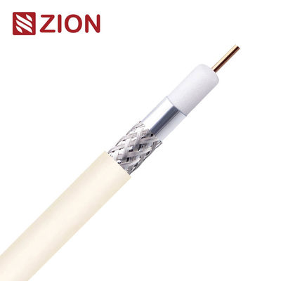 NO.7100210 RG11/U Coaxial Cable 60% Shield CMP | UL Certified for Long-Distance Signal Transmission