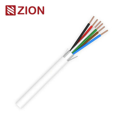 NO.P7110344 18AWG 6C STR Shielded Plenum Cable - Premium Shielded Wiring with Six Conductors