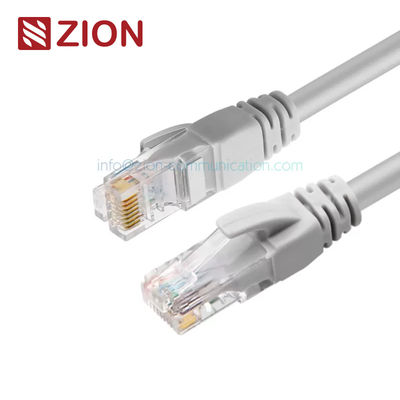Copper Ethernet Cat 6 Patch Cables PE Out Jacket
