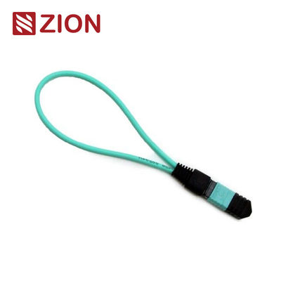 12 Fibers MTP OM3 Fiber Optic Loopback Module /Cable
