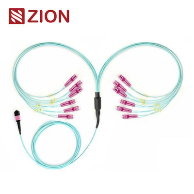 24F MTP OM3 Fiber Optic MTP-LC 2.0mm Straight Harness Cables