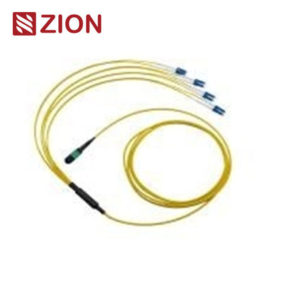 8 Fibers MTP to LC 8F Single mode Fiber Optic MTP-LC 2.0mm Straight harness Cables