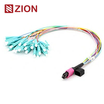 24 Fiber MPO to LC 24F MPO(male) -LC Fan-out 0.9mm 30-35cm Patch cable