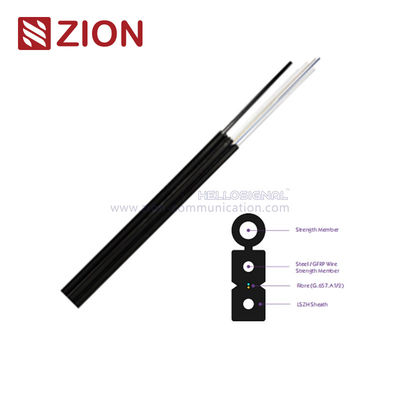 2 Hilos Self Support FTTH Fiber Optic Cable Single Mode Indoor Outdoor