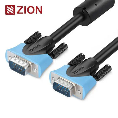 VGA 3+6 Nickel-Plated Version Cable VGA Cable For Clear Video Transmission With Enhanced Durability