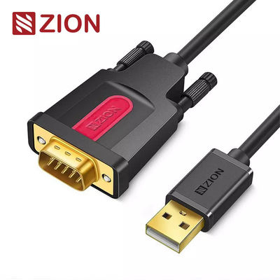 USB to RS-232 DB9 Male Serial Cable with FT232 Industrial Dual Chips High-Performance USB to Serial Connectivity for Industrial