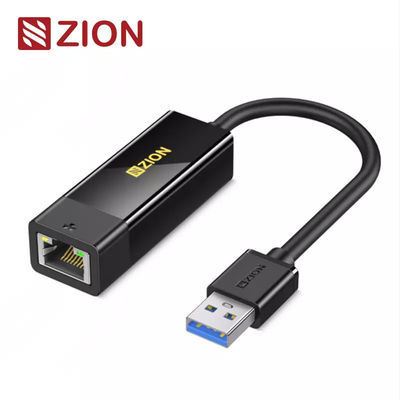 USB3.0/RJ45 Gigabit Network Adapter High Speed USB to Ethernet Adapter for Seamless Gigabit Connectivity