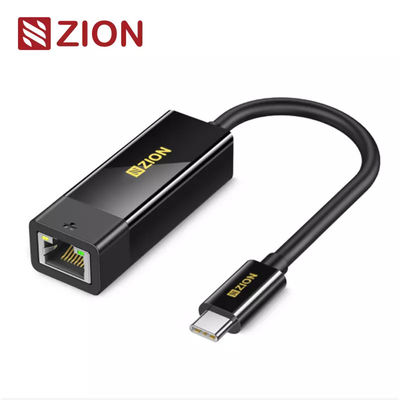 Type-C/RJ45 100Mbps Network Adapter Compact Reliable USB-C to Ethernet Connectivity