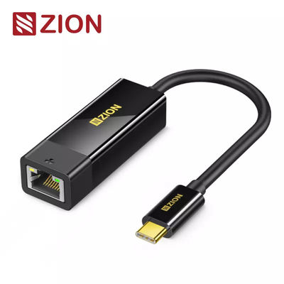 Type-C/RJ45 Gigabit Network Adapter High-Speed USB-C to Ethernet Connectivity