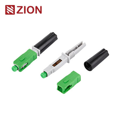 ZCSC21-A50 SC APC Fiber Quick Connector For Ftth