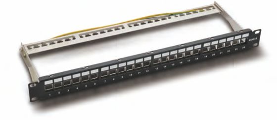 24 Ports Blank Patch Panel 1U Rackmount for Data Center Accessories