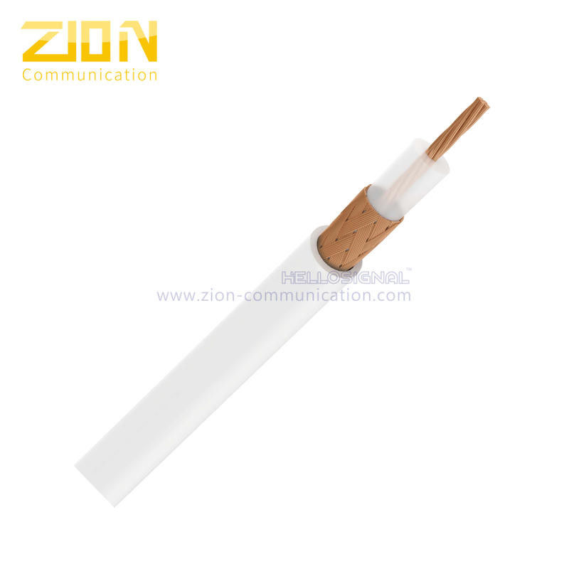 95% CCA Braid PVC Jacket RG59 Micro Coaxial Cable with 75 Ohm Impedance for CCTV