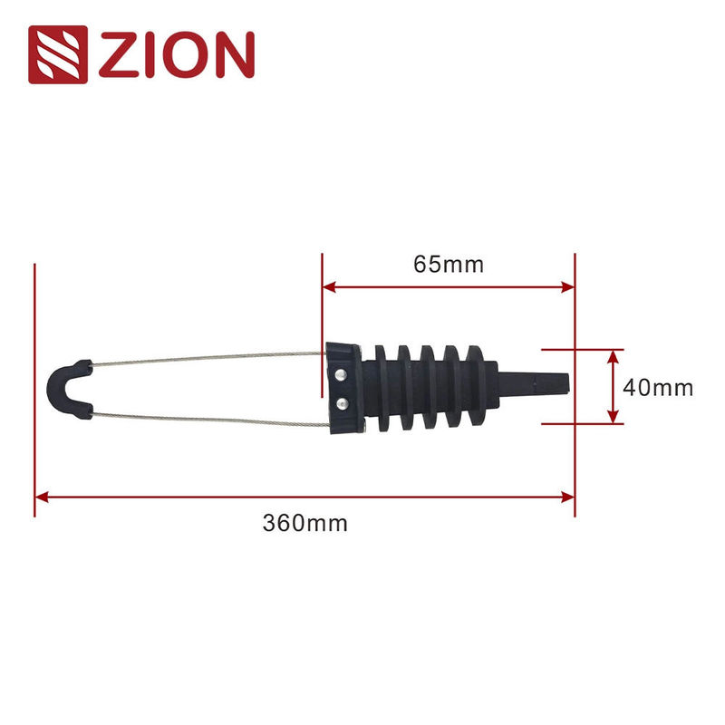 FTTX ADSS Tension Anchor Clamp ZCPGC-04 - High-Strength Solution for Fiber Overhead Wire Cable Suspension