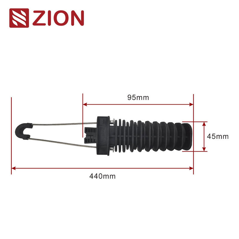 ZCPGC-07 - FTTX ADSS High Strength Tension Anchor Clamp for Secure Fiber Overhead Cable Suspension