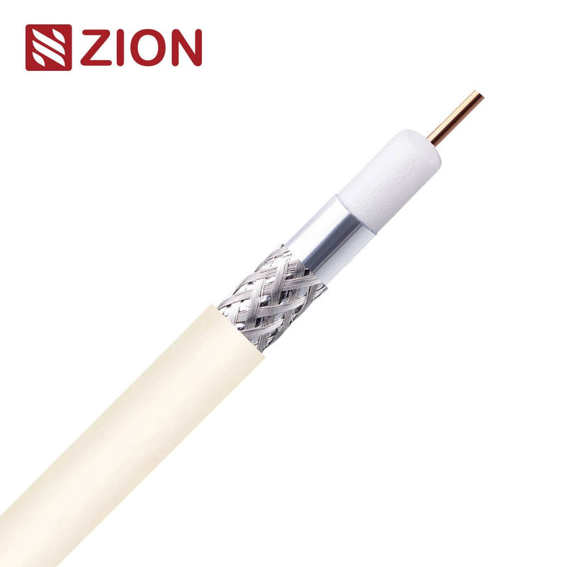 NO.7100210 RG11/U Coaxial Cable 60% Shield CMP | UL Certified for Long-Distance Signal Transmission