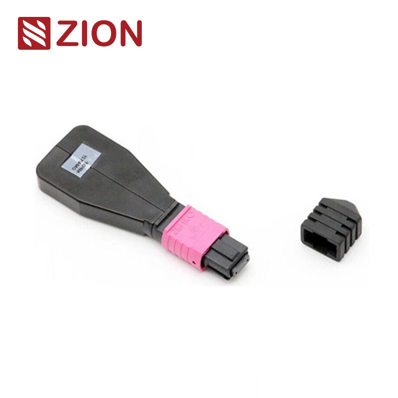 24 Fibers MTP OM4 Fiber Optic Loopback Module Cable