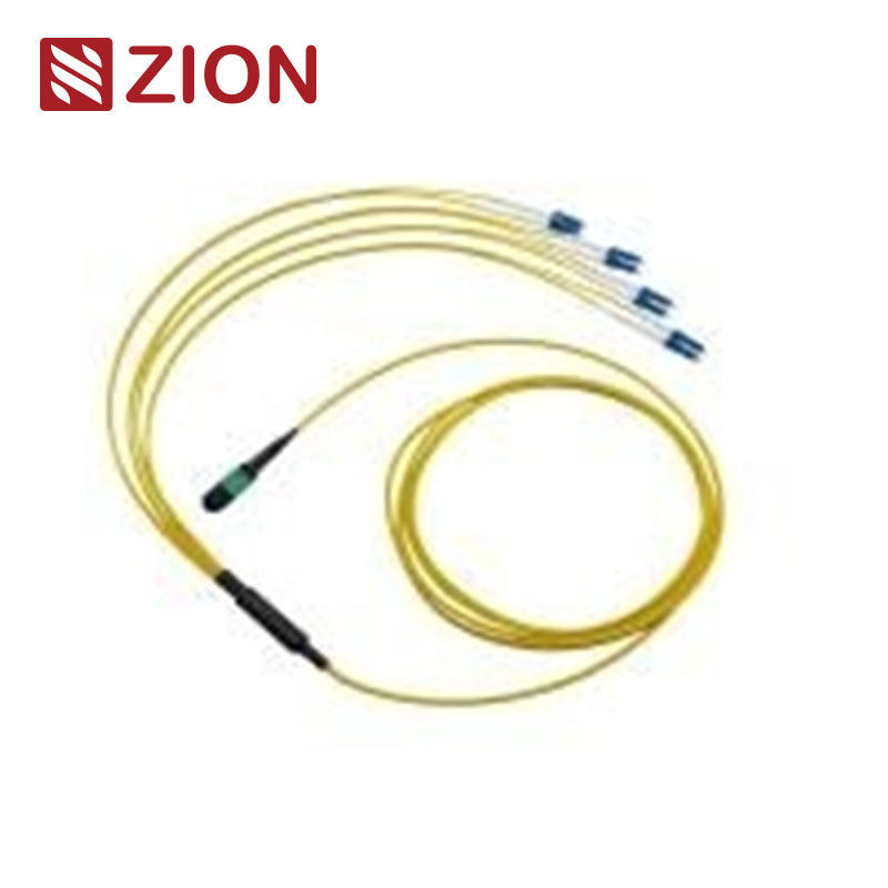 8 Fibers MTP to LC 8F Single mode Fiber Optic MTP-LC 2.0mm Straight harness Cables