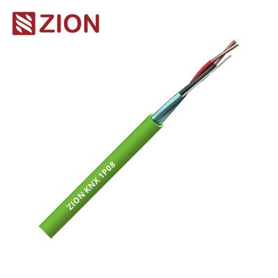 KNX 1PR 0.8mm नंगे कॉपर LSZH केबल – PE इन्सुलेशन, फ़ॉइल शील्डेड | KNX1P08-OE